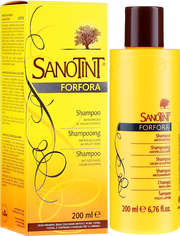 Szampon przeciwłupieżowy do włosów - SanoTint Antidandruff Shampoo — Zdjęcie N1
