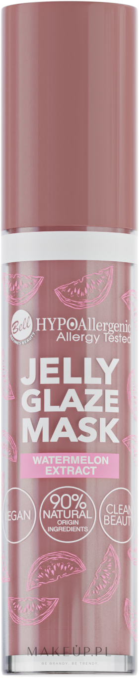 Hipoalergiczna regenerująca maseczka na usta - Bell Hypoallergenic Jelly Glaze Lip Mask — Zdjęcie 03 - Love Me