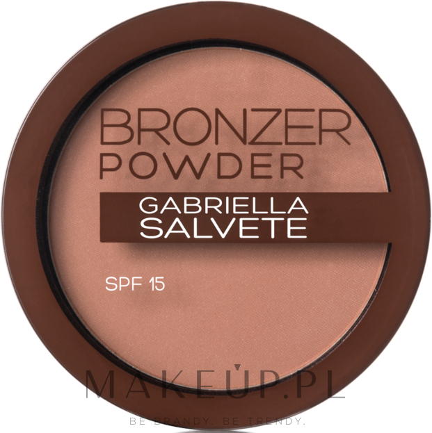 Puder brązujący - Gabriella Salvete Bronzer Powder SPF15 — Zdjęcie 02