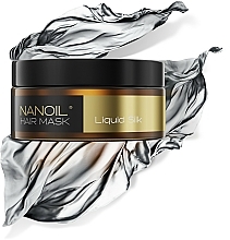Maska do włosów z proteinami jedwabiu - Nanoil Liquid Silk Hair Mask — Zdjęcie N3