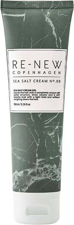 Krem do włosów z solą morską - Re-New Copenhagen Sea Salt Cream № 08 — Zdjęcie N1