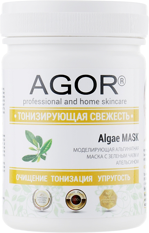 Maska alginianowa Tonik świeżość - Agor Algae Mask — Zdjęcie N5