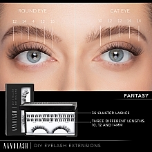 Sztuczne rzęsy - Nanolash Diy Eyelash Extensions Fantasy — Zdjęcie N5