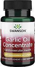 Kup Suplement diety Olej czosnkowy, 500 mg - Swanson Garlic Oil Concentrate