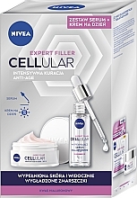 Krem na dzień i serum - NIVEA Duopack CELLULAR EXPERT FILLER( f/cr/50 ml + f/ser/30 ml) — Zdjęcie N1