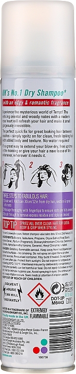 PRZECENA! Suchy szampon do włosów - Batiste Tempt Dry Shampoo * — Zdjęcie N4