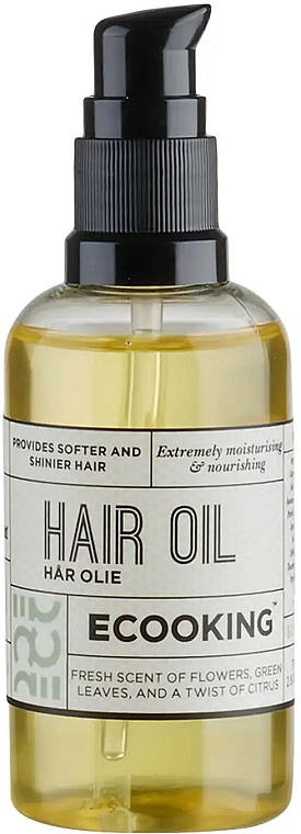 Odżywczy olejek do włosów - Ecooking Hair Oil — Zdjęcie N1