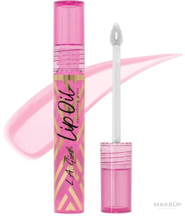 Błyszczyk-olejek do ust - L.A. Girl Lip Oil Nourishing Gloss — Zdjęcie Sheer Strawberry