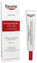Krem do powiek - Eucerin Hyaluron-Filler + Volume-Lift Eye Contour Cream SPF15 — Zdjęcie N2
