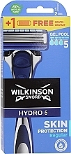 Maszynka do golenia z 2 wymiennymi wkładami - Wilkinson Sword Hydro 5 Skin Protection Regular — Zdjęcie N1