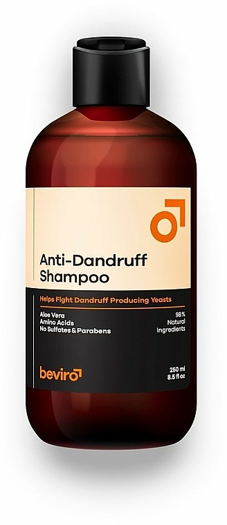 Przeciwłupieżowy szampon do włosów dla mężczyzn - Beviro Anti-Dandruff Shampoo — Zdjęcie N1