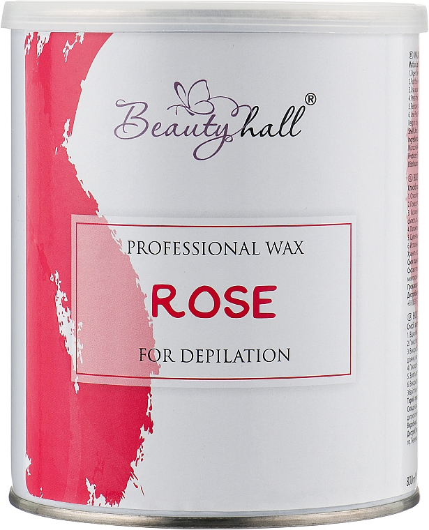 Wosk do depilacji w słoiczku Różowy - Beautyhall Rosa Professional Wax — Zdjęcie N3