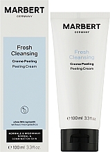 Kremowy peeling do twarzy - Marbert Fresh Cleansing Peeling Cream — Zdjęcie N2