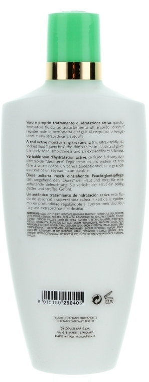 Głęboko nawilżający fluid do ciała - Collistar Deep Moisturizing Fluid — Zdjęcie N2