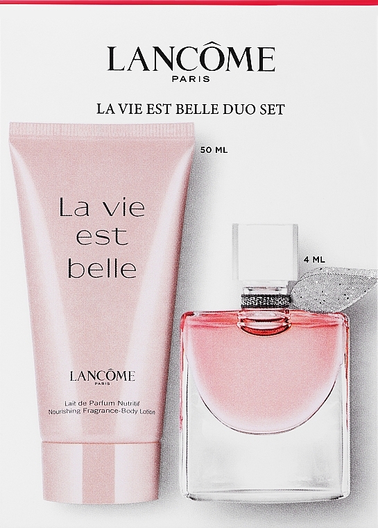 PREZENT! Lancome La Vie Est Belle - Zestaw (edp/4 ml + b/lot/50 ml) — Zdjęcie N1