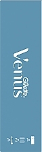 PRZECENA! Zestaw - Gillette Venus Smooth (razor/1 pc + refil/2 pcs + shave/gel/75 ml) * — Zdjęcie N3