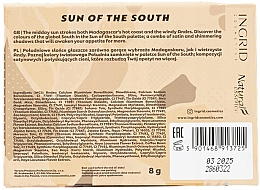 Paleta cieni do powiek - Ingrid Cosmetics Natural Essence Sun Of The South Eyeshadow Palette — Zdjęcie N3