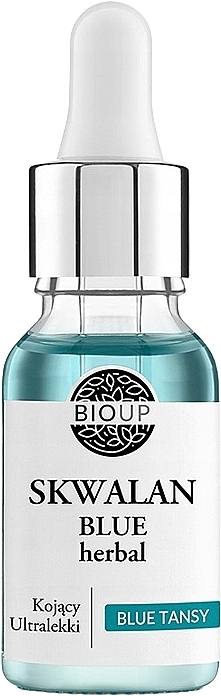 Przeciwzapalne serum do twarzy - Bioup Skwalan Blue Tansy — Zdjęcie N1