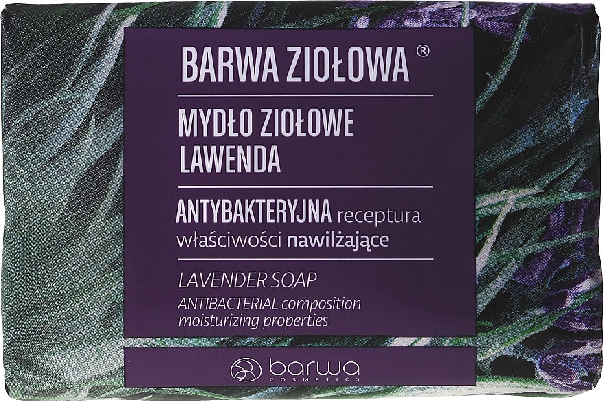 Antybakteryjne mydło ziołowe Lawenda - Barwa Ziołowa — Zdjęcie N1