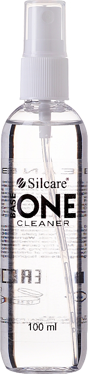 Odtłuszczacz do paznokci z pompką - Silcare Base One Cleaner — Zdjęcie N3