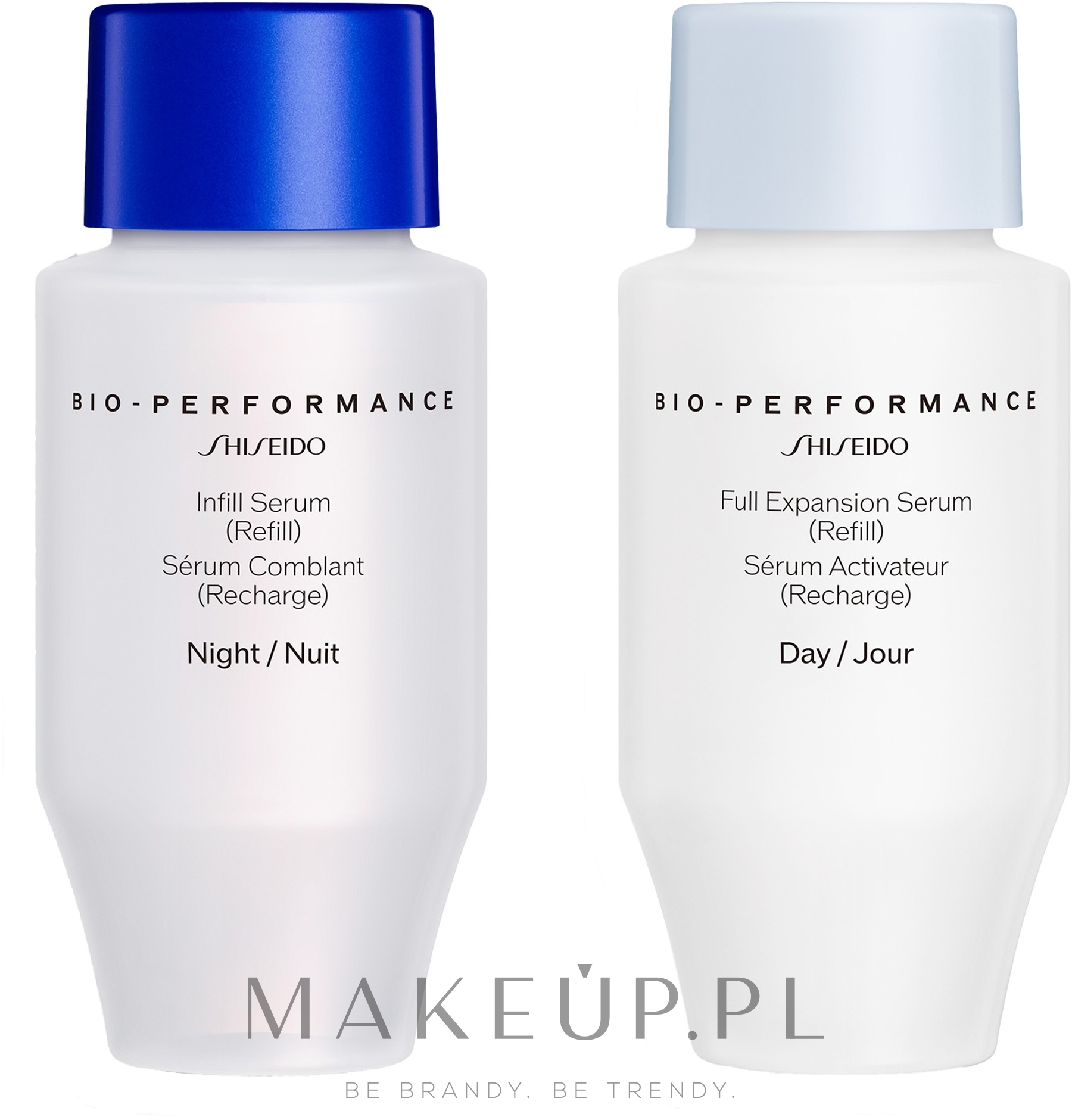 Podwójne serum do twarzy - Shiseido Bio-Performance Skin Filler Duo Serum Refill (wymienny wkład) — Zdjęcie 2 x 30 ml