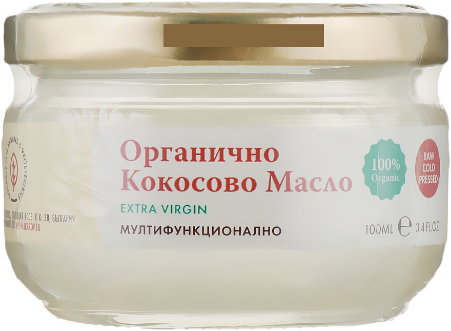 Organiczny olej kokosowy - Ikarov Extra Virgin