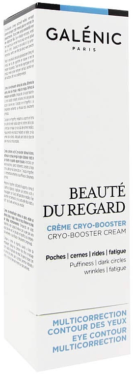 Chłodzący krem pod oczy - Galenic Beaute Du Regard Cryo-Booster Cream — Zdjęcie N2
