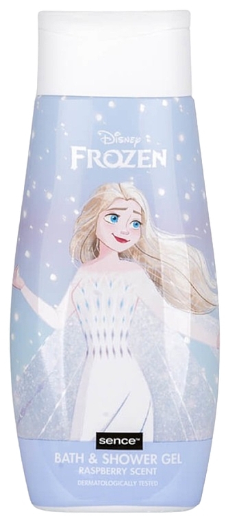 Żel do kąpieli i pod prysznic Malina - Sence Bath And Shower Gel Disney Frozen Raspeberry Scent — Zdjęcie N1