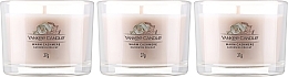 Zestaw świec zapachowych Ciepły kaszmir - Yankee Candle Warm Cashmere (candle/3x37g) — Zdjęcie N2