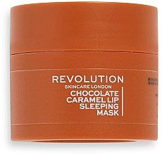 Czekoladowo-karmelowa maska ​​do ust na noc - Revolution Skincare Chocolate Caramel Lip Sleeping Mask — Zdjęcie N1