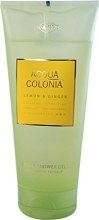 Kup Maurer & Wirtz 4711 Aqua Colognia Lemon & Ginger - Żel pod prysznic