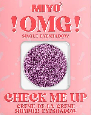 Połyskujący cień do powiek - Miyo OMG! Shimmer Eyeshadows — Zdjęcie N1