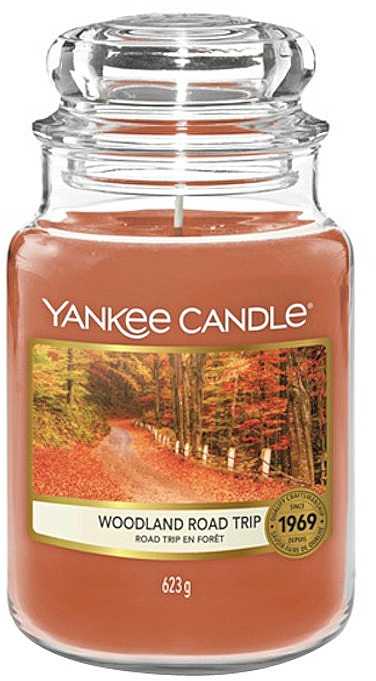 Świeca zapachowa w słoiku - Yankee Candle Woodland Road Trip — Zdjęcie N2