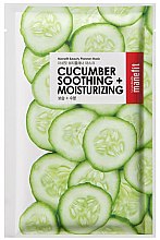 Kup Delikatna maseczka do twarzy w płachcie na bazie ekstraktu z ogórka - Manefit Beauty Planner Cucumber Soothing + Moisturizing Mask