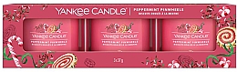 Miniświeca zapachowa w szklance - Yankee Candle Peppermint Pinwheels — Zdjęcie N3