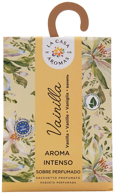 Saszetka aromatyczna Wanilia - La Casa de Los Aromas Aroma Intenso — Zdjęcie N1