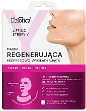 Kup Regenerująca maska ekspresowo wygładzająca do twarzy - L'Biotica Lifting Strefy Y