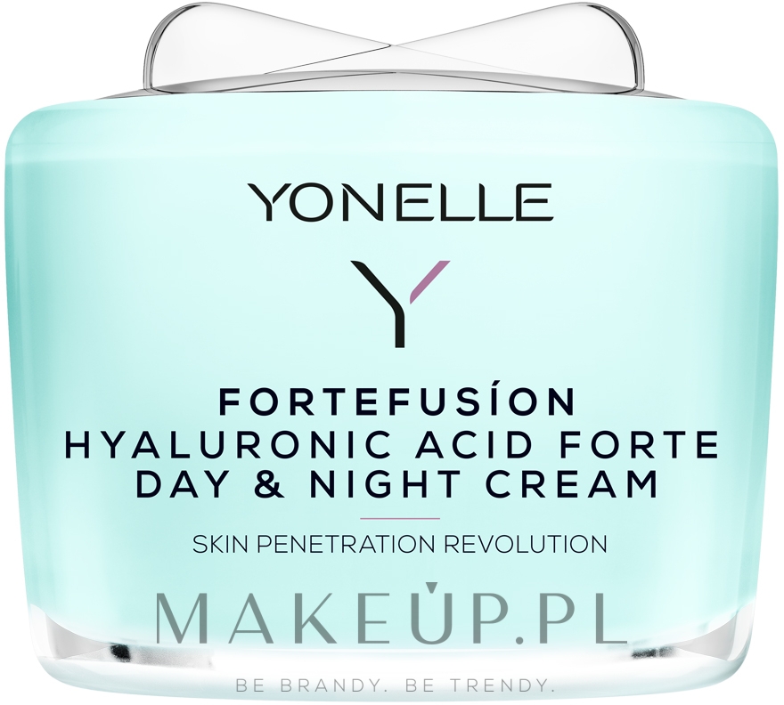 Krem z kwasem hialuronowym na dzień i na noc - Yonelle Fortefusion Hyaluronic Acid Forte Day & Night Cream — Zdjęcie 55 ml