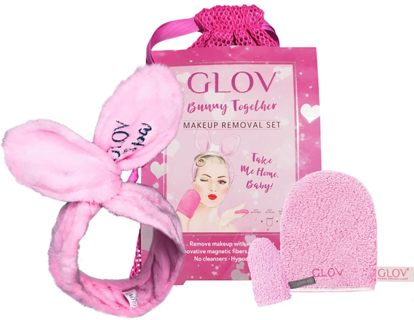 Zestaw - Glov Spa Bunny Together Set (glove + mini/glove + headband + bag) — Zdjęcie N1