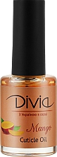 Oliwka do skórek Mango - Divia Cuticle Oil Mango Di1633 — Zdjęcie N1