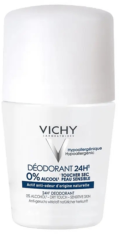 Dezodorant mineralny w kulce do bardzo wrażliwej skóry - Vichy Deodorant Mineral Roll On