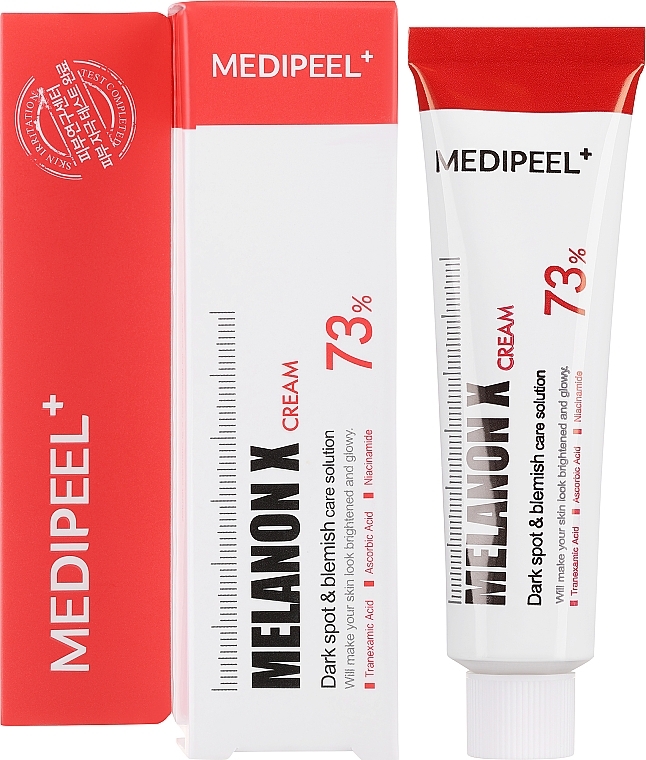 Rozjaśniający krem ​​antypigmentacyjny do twarzy - MEDIPEEL Melanon Cream