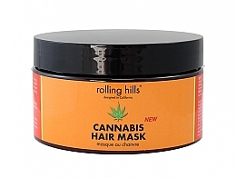 Maseczka z olejem konopnym - Rolling Hills Cannabis Hair Mask — Zdjęcie N1