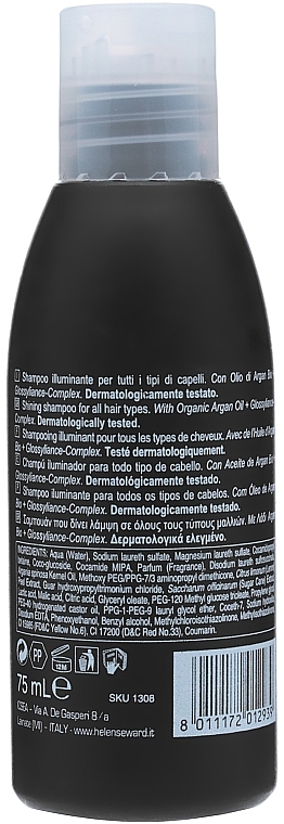 Szampon arganowy do wszystkich rodzajów włosów - Helen Seward Alchemy Argan Shampoo — Zdjęcie N4