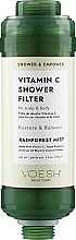 Filtr pod prysznic z witaminą C Leśny - Voesh Vitamin C Shower Filter Rainforest Mist — Zdjęcie N1