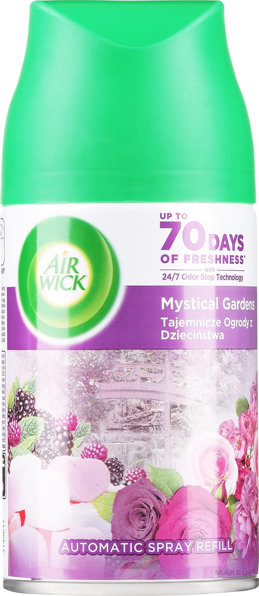 Wkład do odświeżacza powietrza, Tajemnicze ogrody - Air Wick Freshmatic — Zdjęcie 250 ml