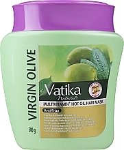 Głęboko odżywcza maska do włosów suchych, matowych i pozbawionych życia - Dabur Vatika Virgin Olive Deep Conditioning — Zdjęcie N1