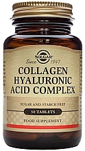 Suplement diety Kompleks kolagenu i kwasu hialuronowego - Solgar Collagen Hyaluronic Acid Complex — Zdjęcie N1