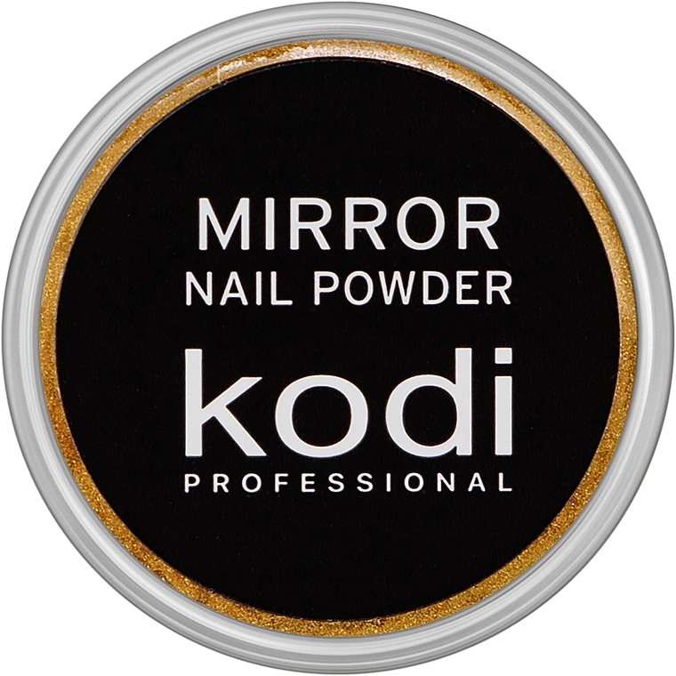 Puder do paznokci nadający lustrzany efekt - Kodi Professional Mirror Nail Powder — Zdjęcie N2