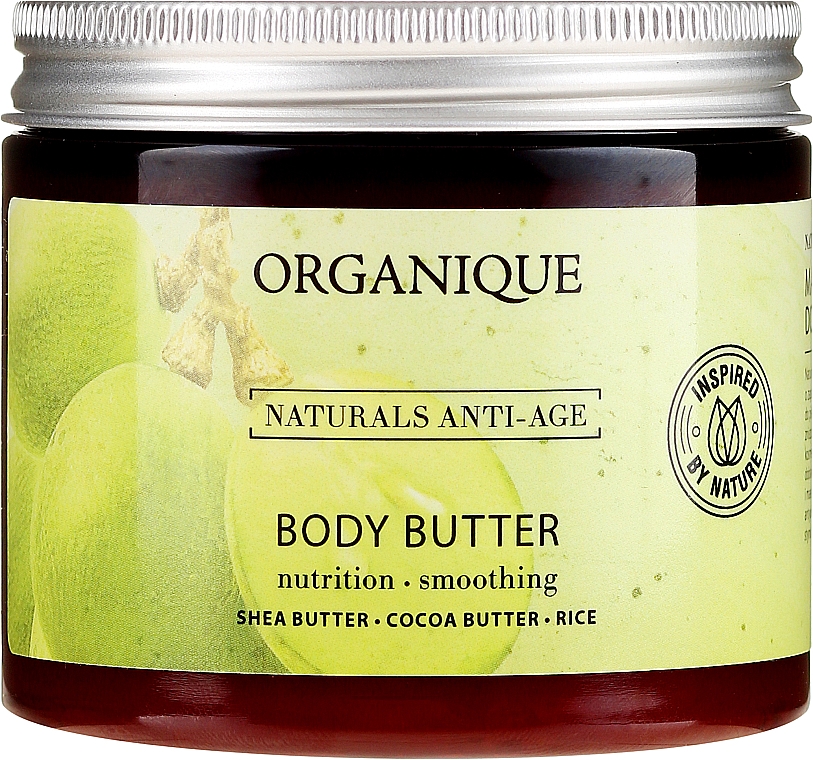 Przeciwstarzeniowe odżywcze masło wygładzające do ciała - Organique Naturals Anti-Aging Body Butter
